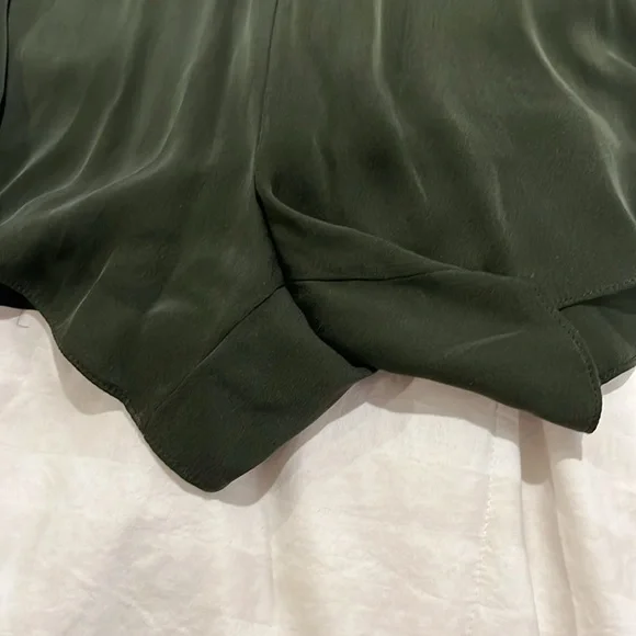 Alice & Olivia silk romper